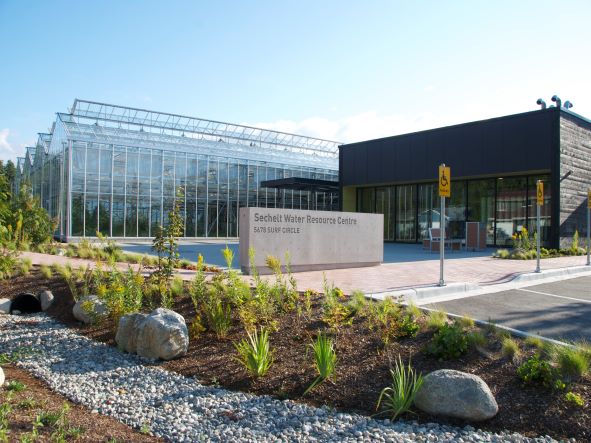 Sechelt Water Resource Centre exterior